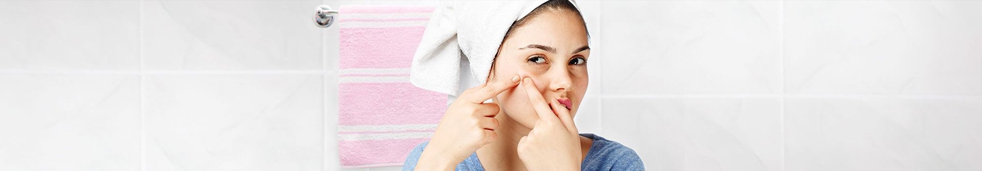 Главные причины прыщей на лице