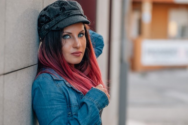 красные волосы