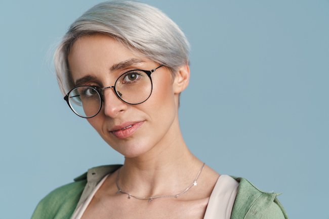 Пепельный оттенок блонда