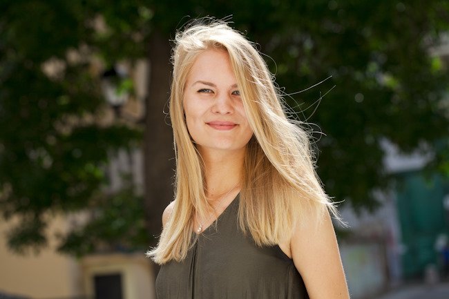 Цвет волос кремовый блонд