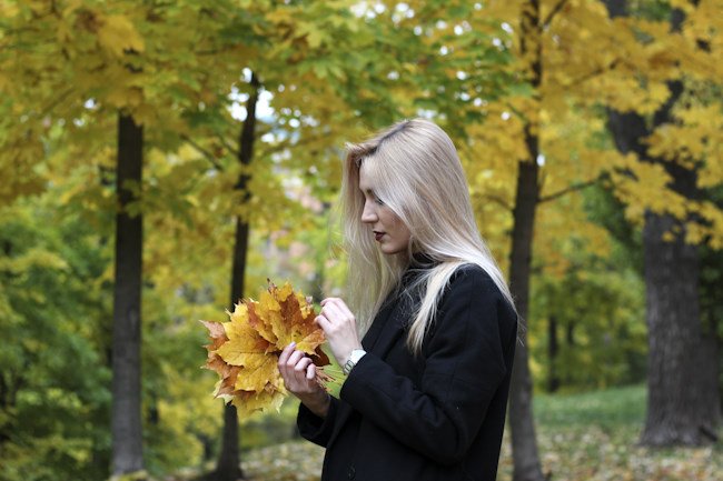 Холодная блондинка