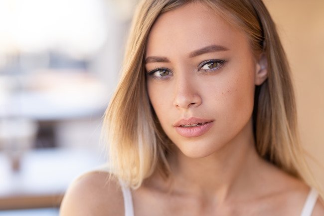 Девушка в парке