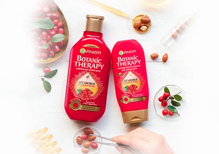 Botanic Therapy Аргановое масло и  клюква