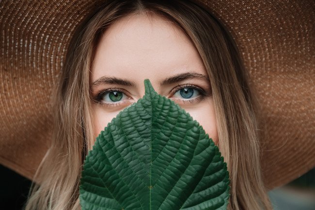 цвет волос для зеленых глаз