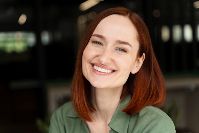 рыжеволосая девушка