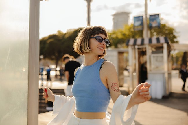 Каштановые волосы на короткую стрижку