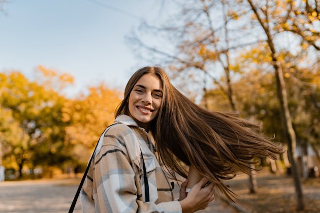 кератиновые волосы