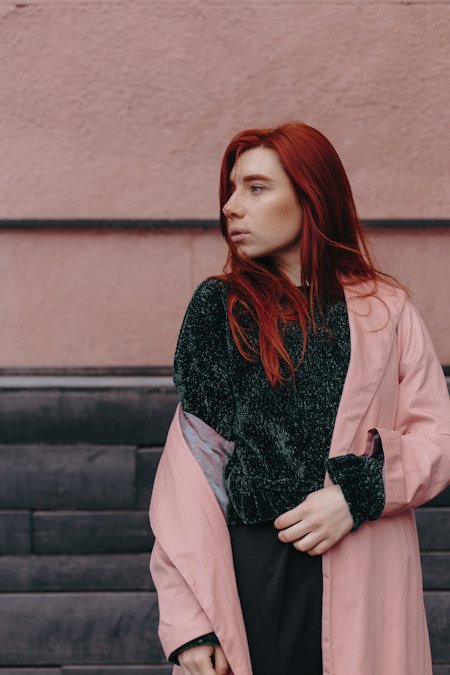 оттенки красного цвета волос