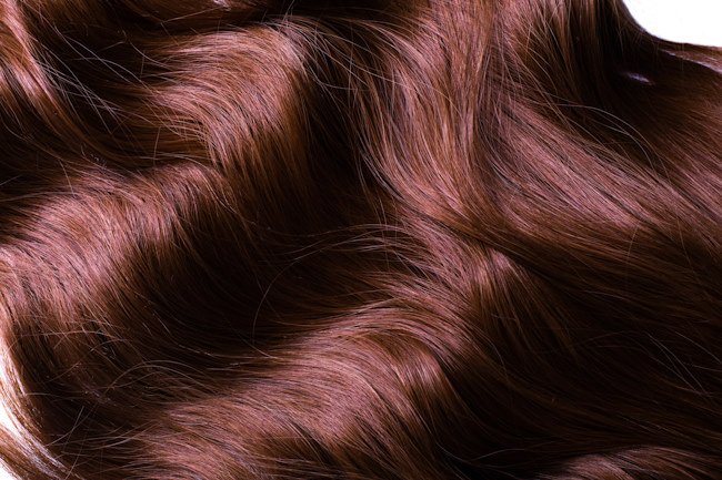 темно красный цвет волос