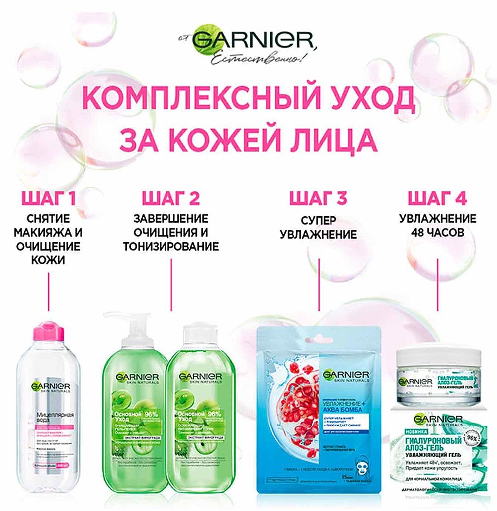 Комплексный уход за кожей лица