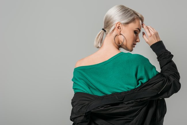 Фото пепельно-серых волос