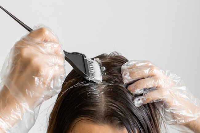 окрашивание волос