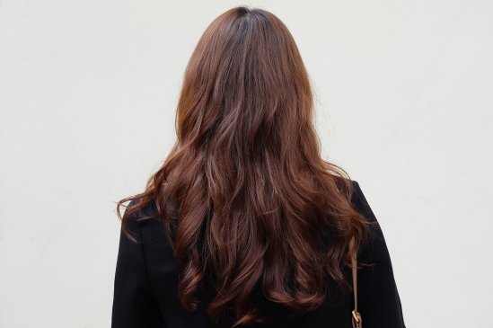 шоколадный цвет волос