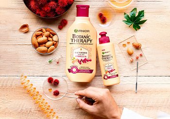 Garnier Botanic Therapy Касторовое масло и миндаль