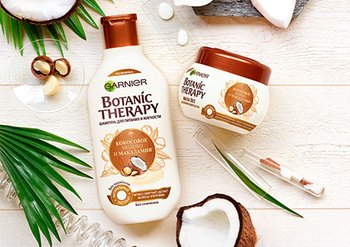 Garnier Botanic Therapy Кокосовое молоко и Макадамия