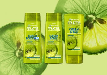 Garnier Fructis Сила и Блеск
