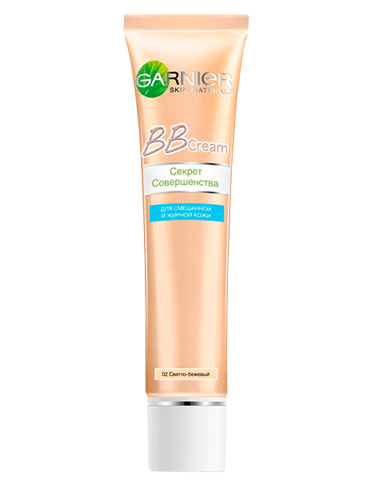 Garnier BB cream Секрет Совершенства	BB-крем, светло-бежевый -3