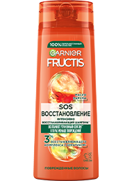 Шампунь SOS Восстановление Fructis Garnier 400 мл: купить у ритейлеров
