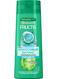 Шампунь 400 мл Кокосовый баланс Fructis Garnier: купить у партнеров