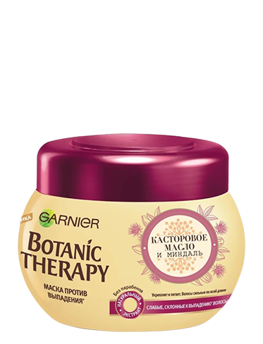 Garnier Botanic Therapy Касторовое масло и миндаль	Крем-масло против выпадения волос