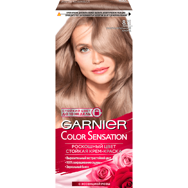 Краска для волос 8.11 Ультрапепельный блонд Color Sensation [купить]