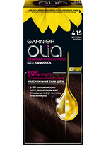 Краска для волос Garnier Olia 4.15 Морозный шоколад
