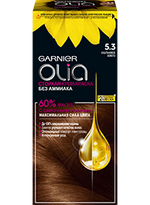 Краска для волос Garnier Olia 5.3 Золотистый каштан