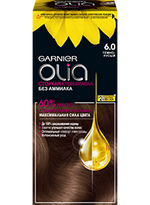 Краска для волос Garnier Olia 6.0 Темно-русый